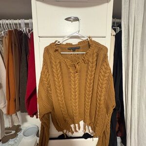 HYFVE Warm Amber Knit Sweater